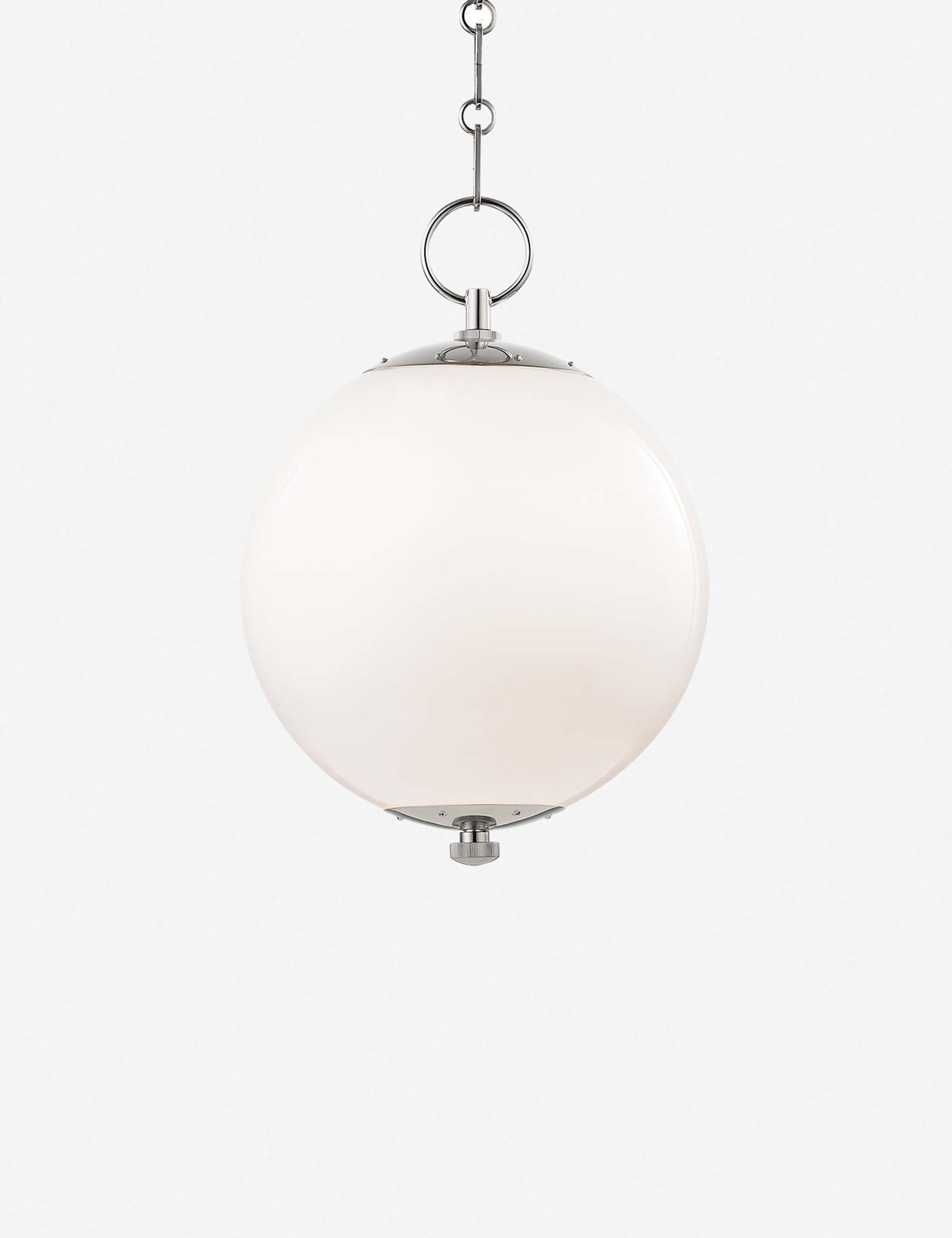 Kairo Pendant Light | Semi-Opaque Glass, Metal Accents