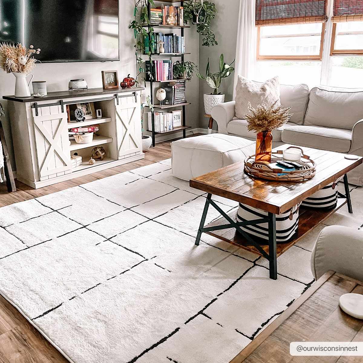Bela Area Rug High Pile 100% Polyester Contemporary Design