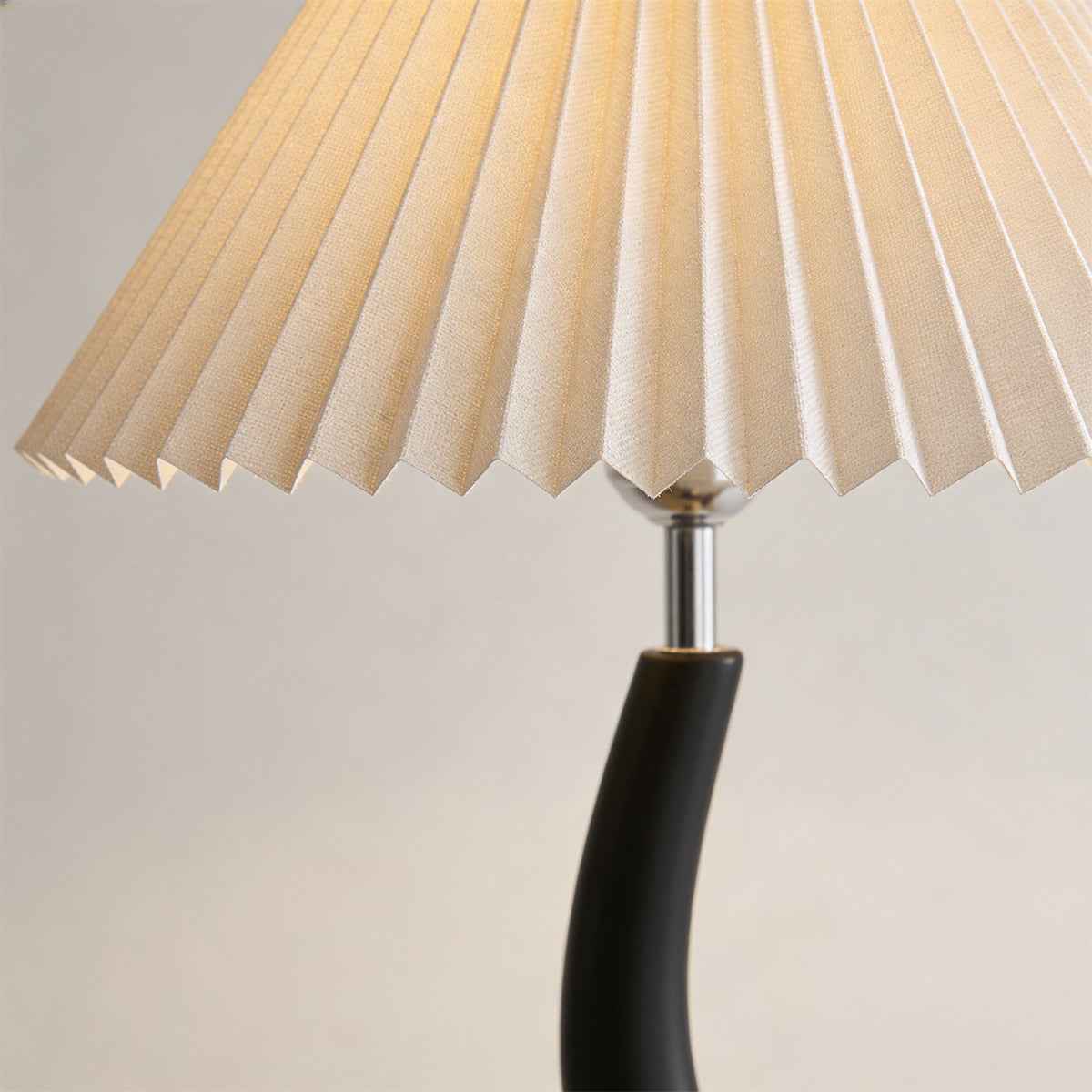 Santu – Black Japandi Floor Lamp 165cm - Cendre Home