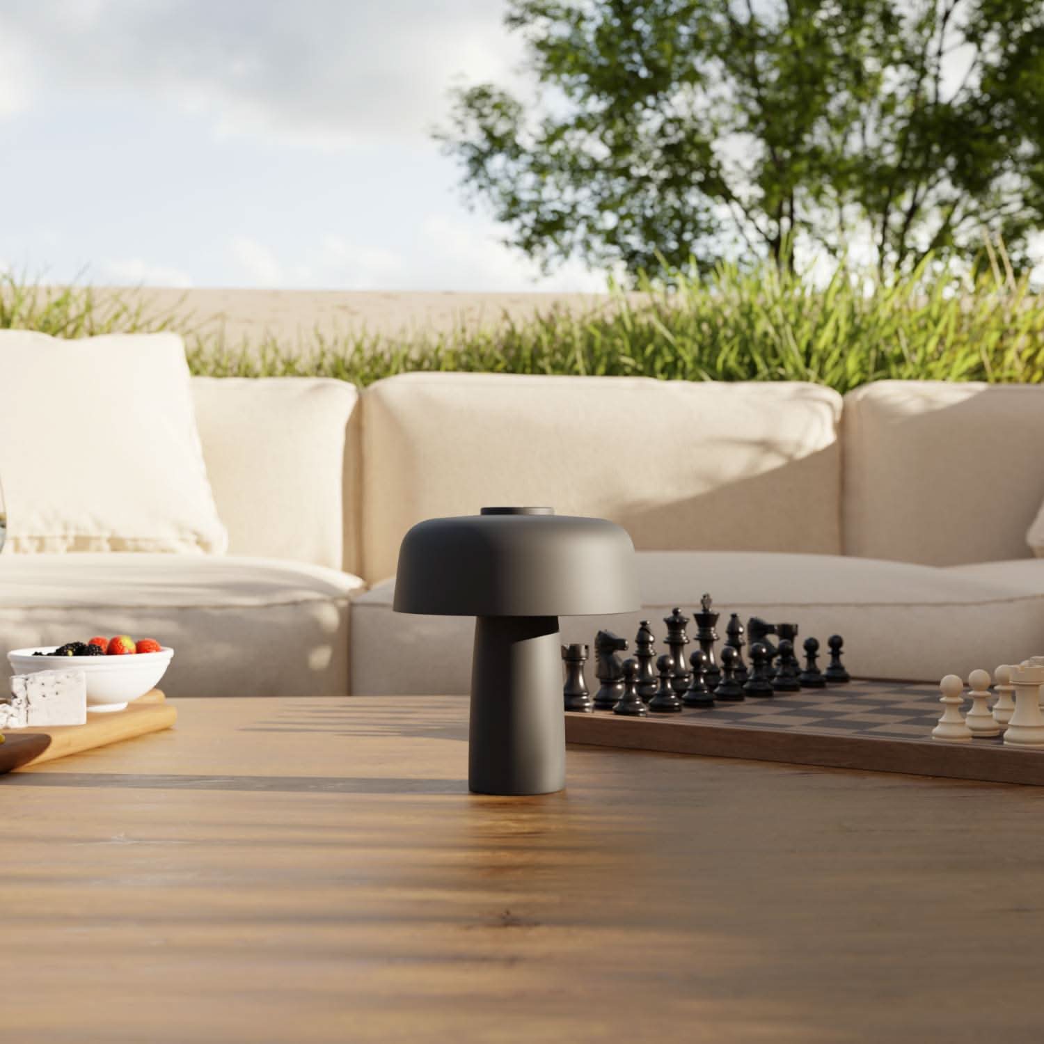 Belo Battery Table Lamp | Dimmable LED, Outdoor IP54