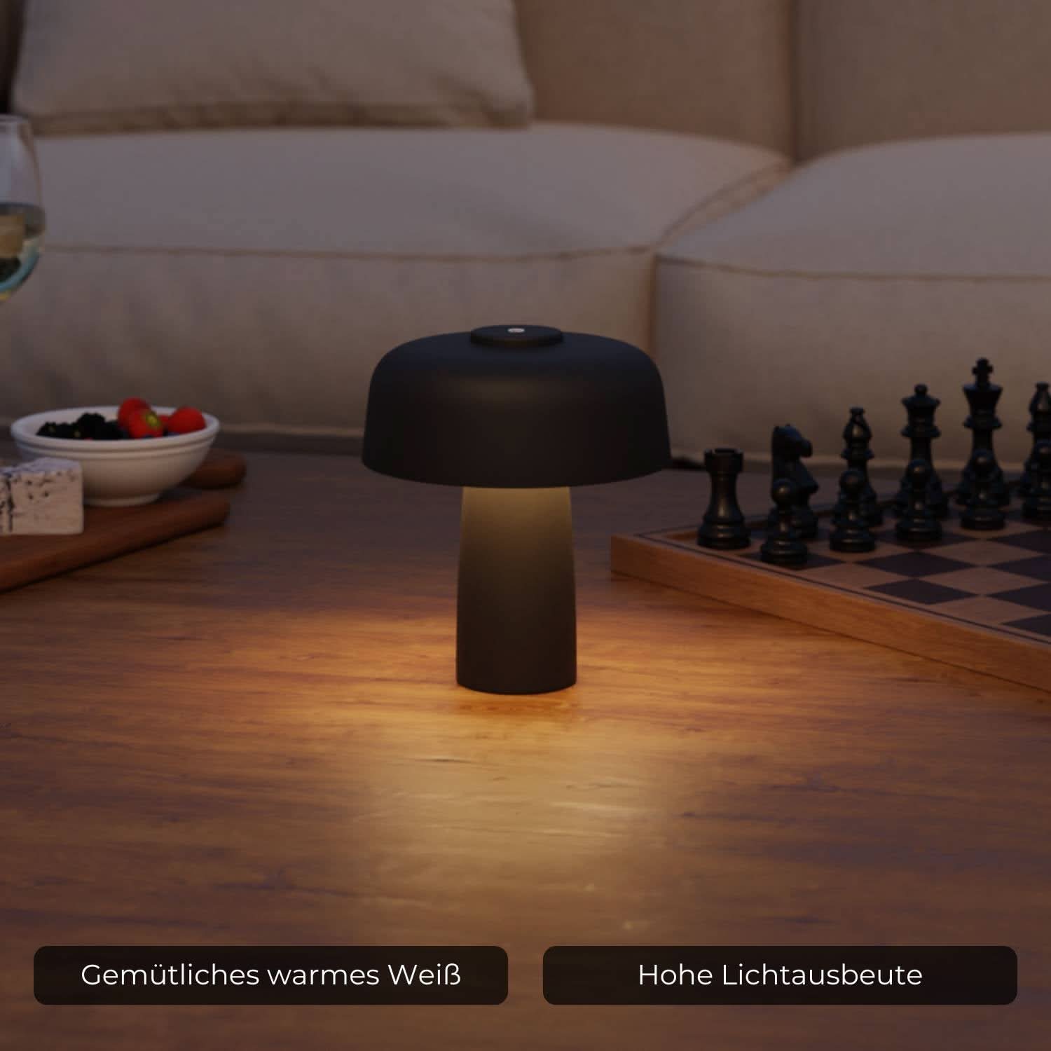 Belo Battery Table Lamp | Dimmable LED, Outdoor IP54