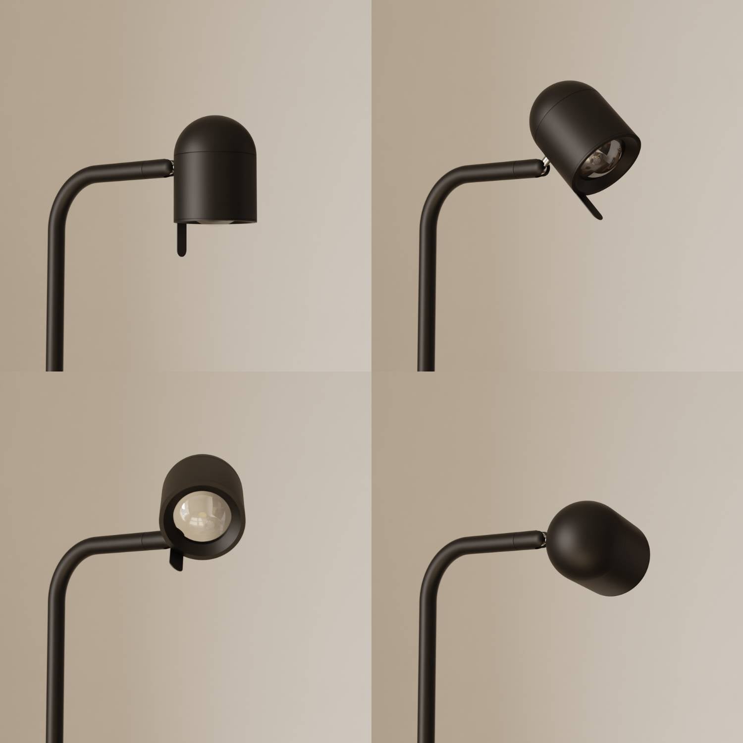 Luno Floor Lamp | Dimmable, 350° Rotatable Light