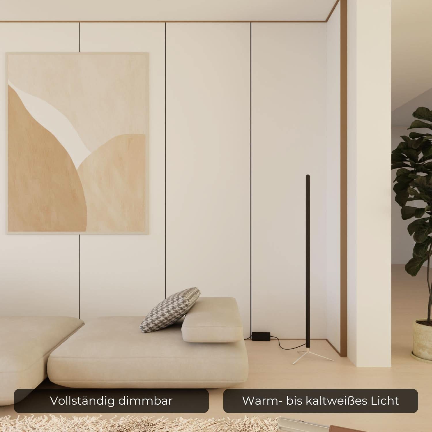 Luno Floor Lamp | Minimalist Design for Modern Interiors