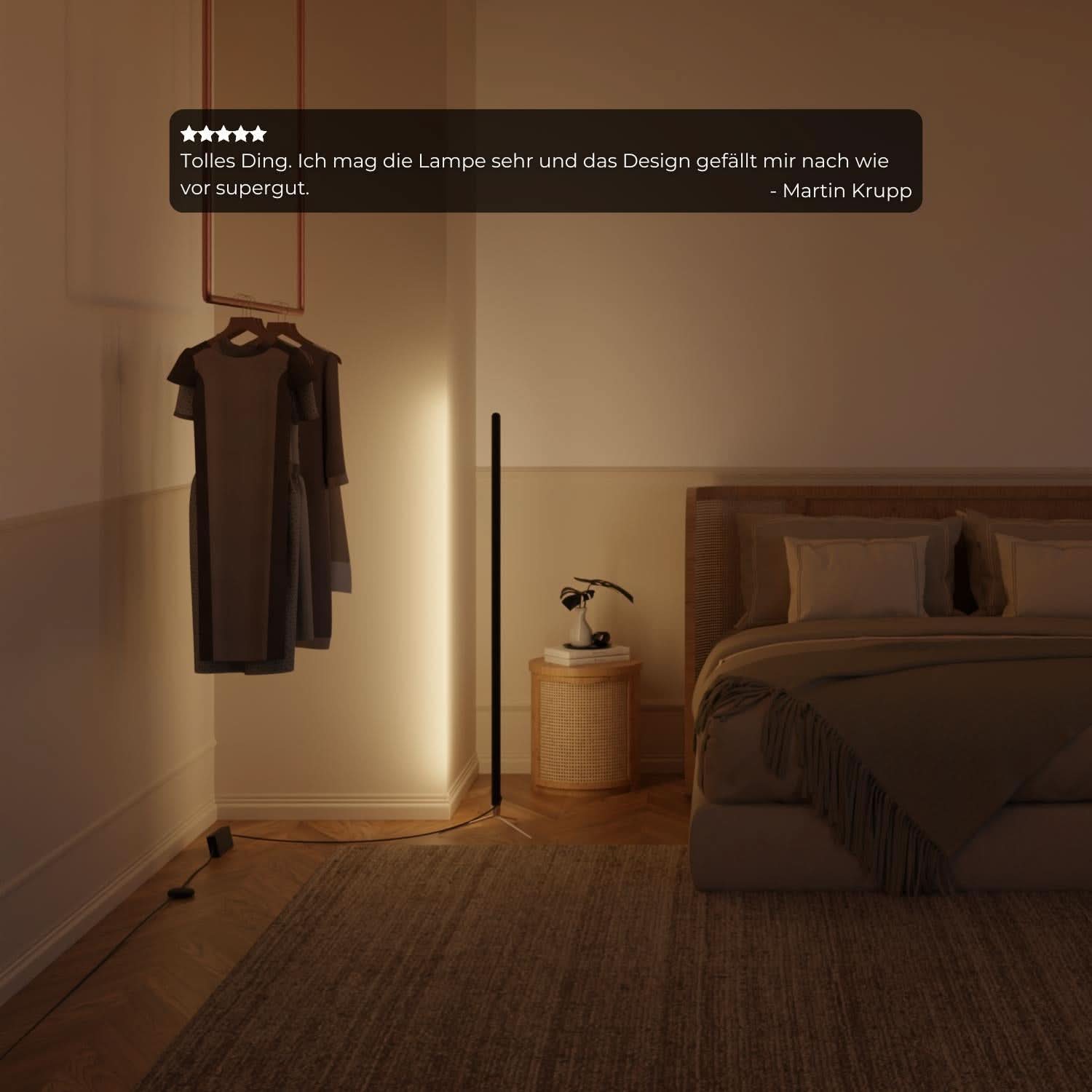 Bela Floor Lamp | Modern Design, Adjustable Height