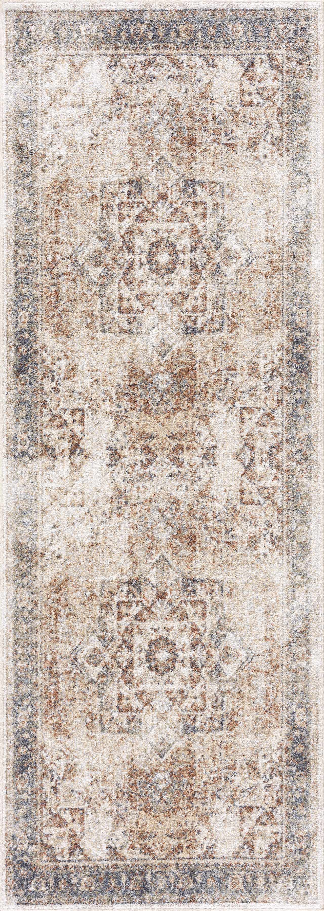 Bela Heritage Style Rug  Washable Medium Pile Polyester