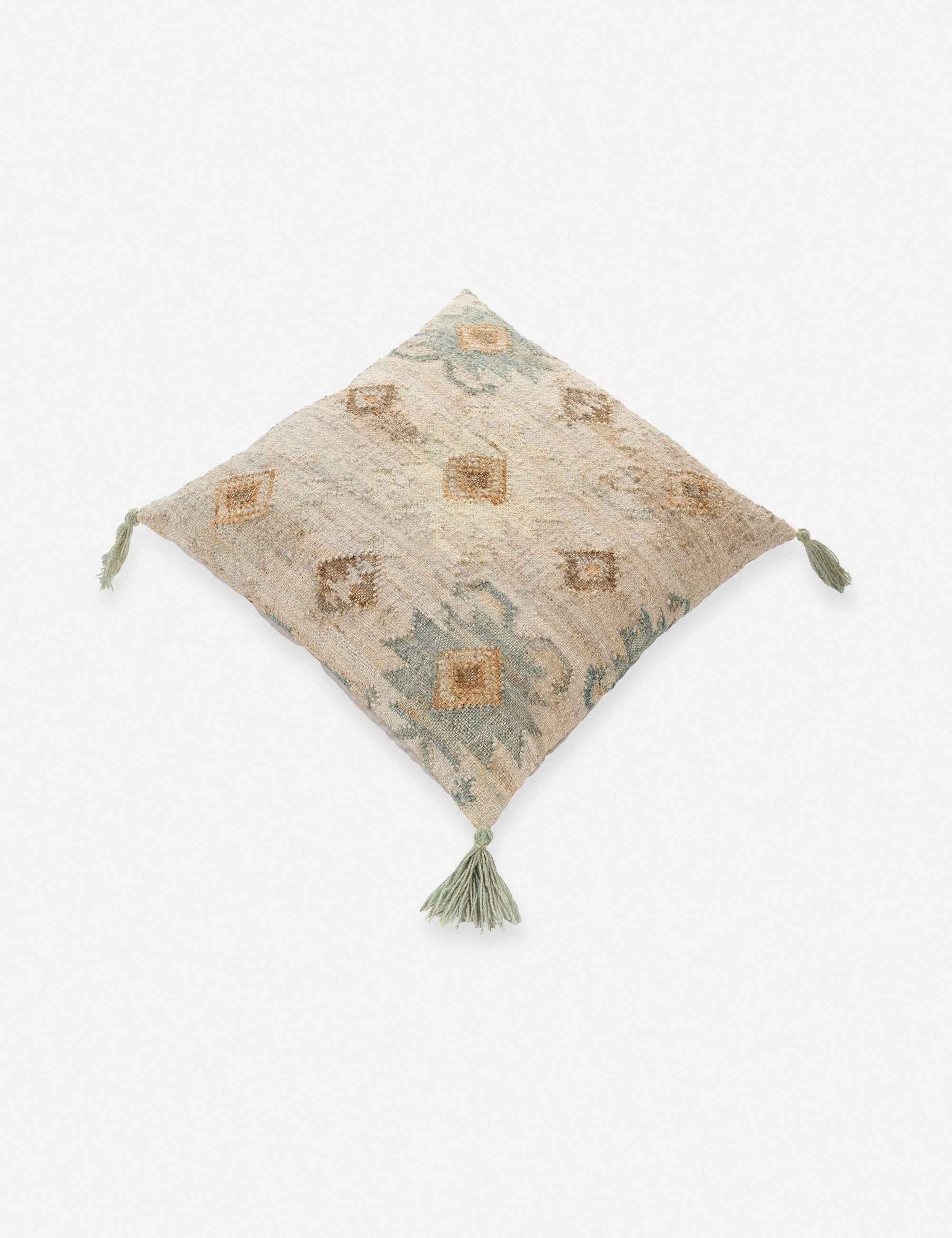 Jovial Throw Pillow | Southwestern Prints, Embroidered Tassels
