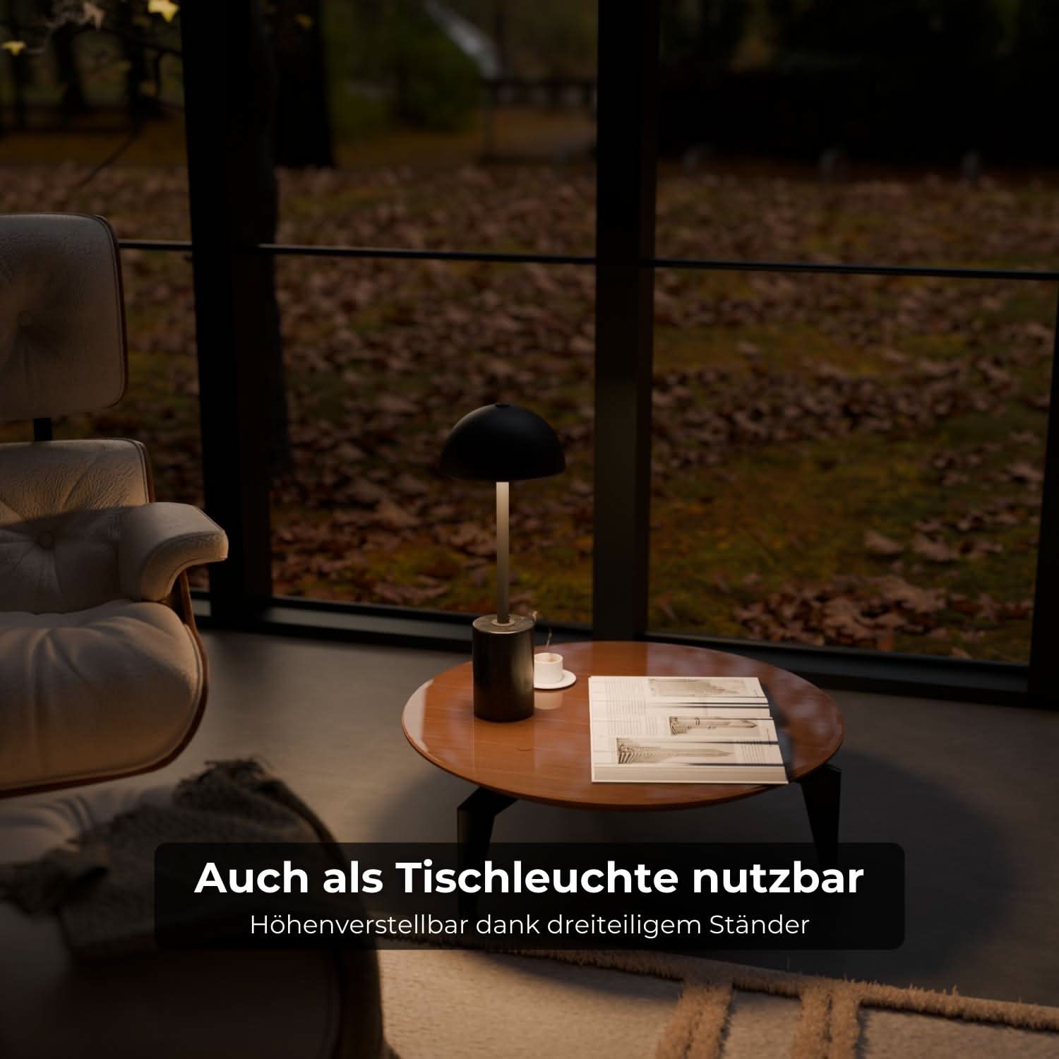 Bello Battery-Powered Floor Lamp | IP54 Rated, Cordless Flexibility