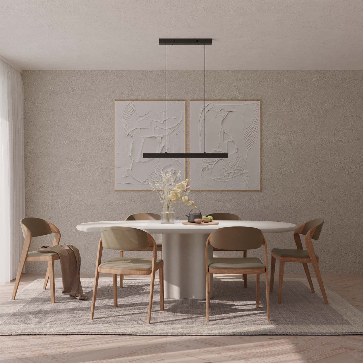 Bela Pendant Light | Modern Design, Adjustable Height