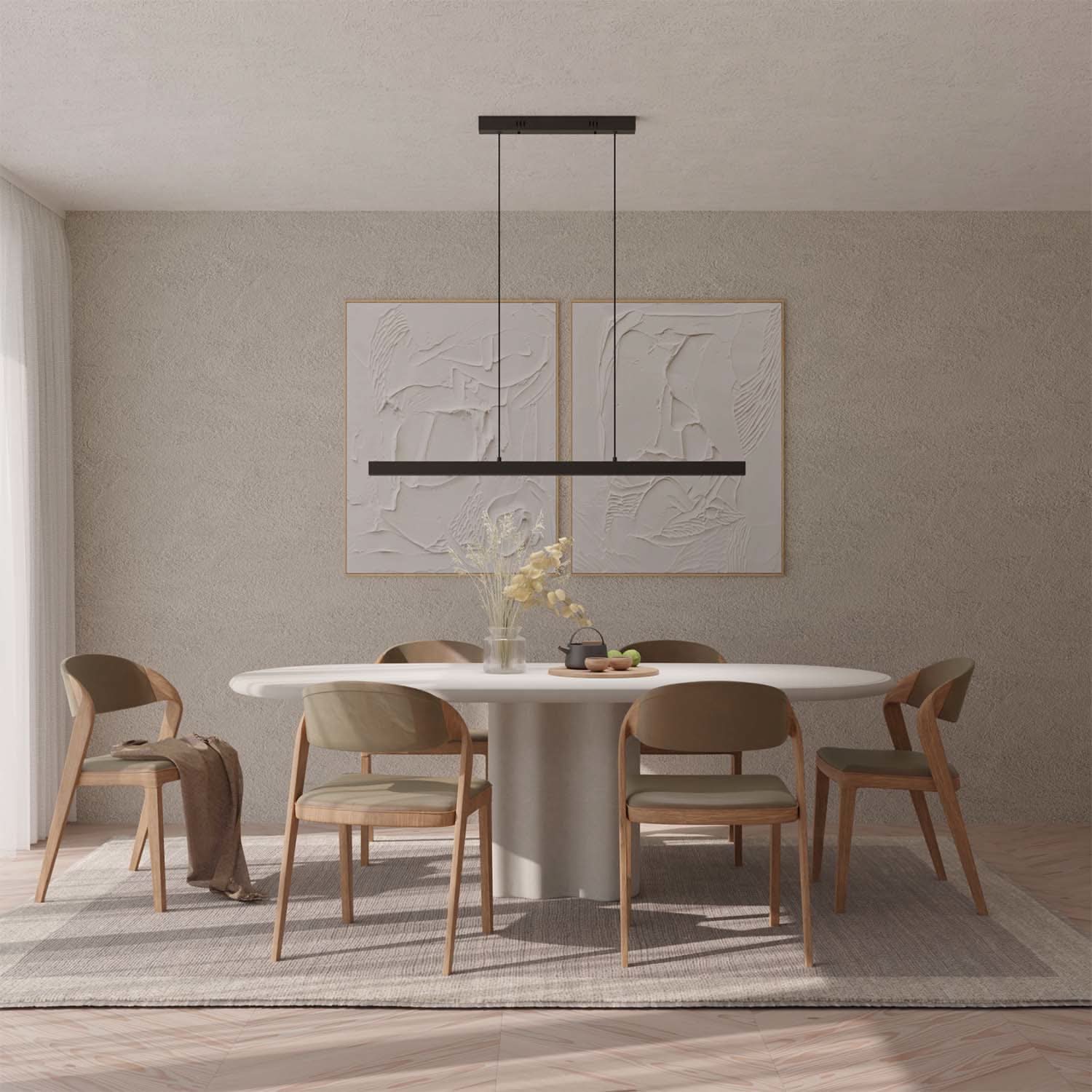 Bela Pendant Light | Modern Design, Adjustable Height