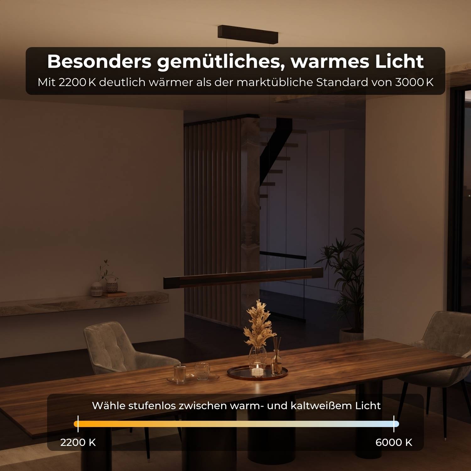Calyra Pendant Light | Dimmable, Real Walnut Wood