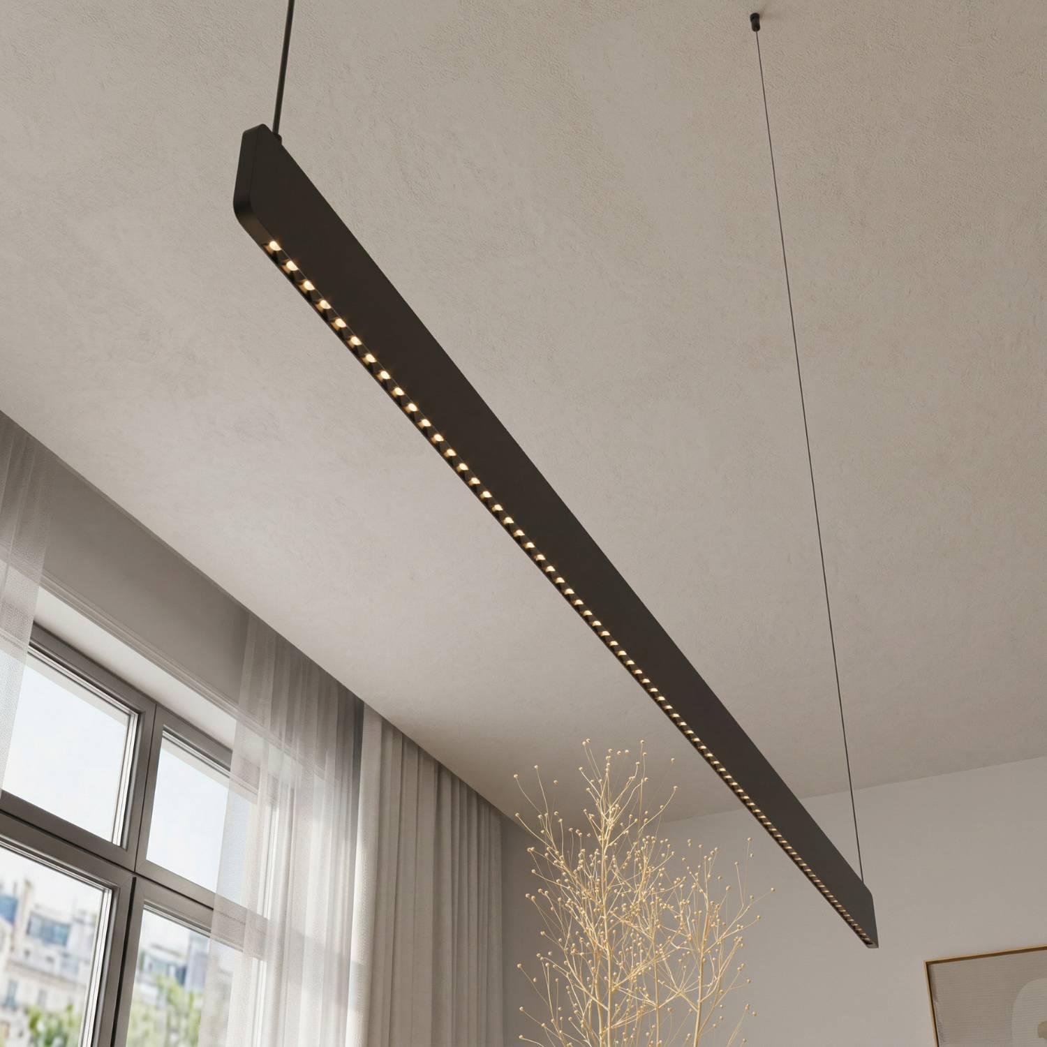 Cera Pendant Light | Elegant Minimalist Design, Slender Shape
