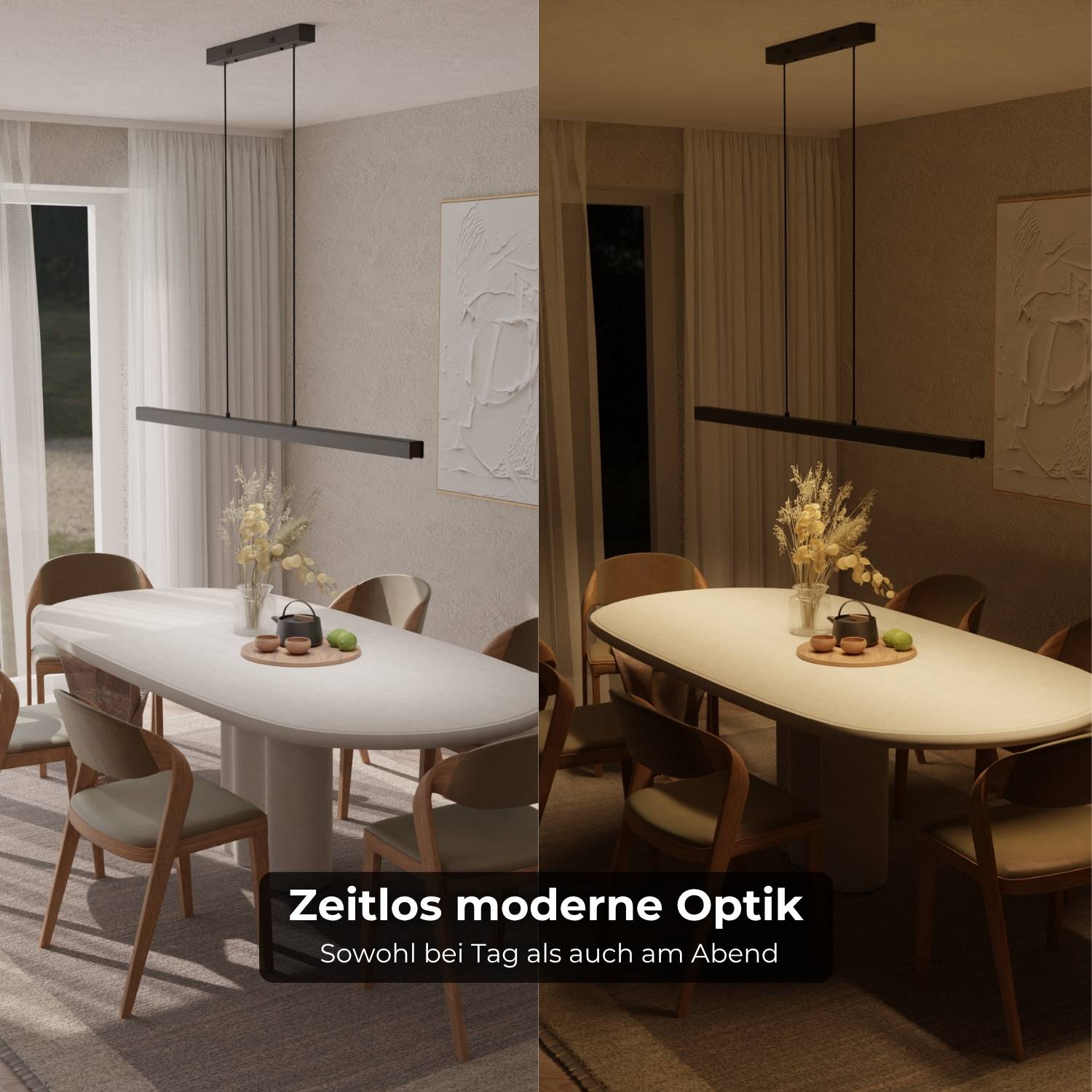 Cleo Pendant Light | DALI-2 DT8 Design, Adjustable Height