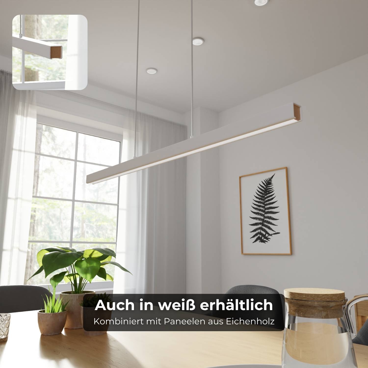 Cleo Pendant Light | DALI-2 DT8 Design, Adjustable Height
