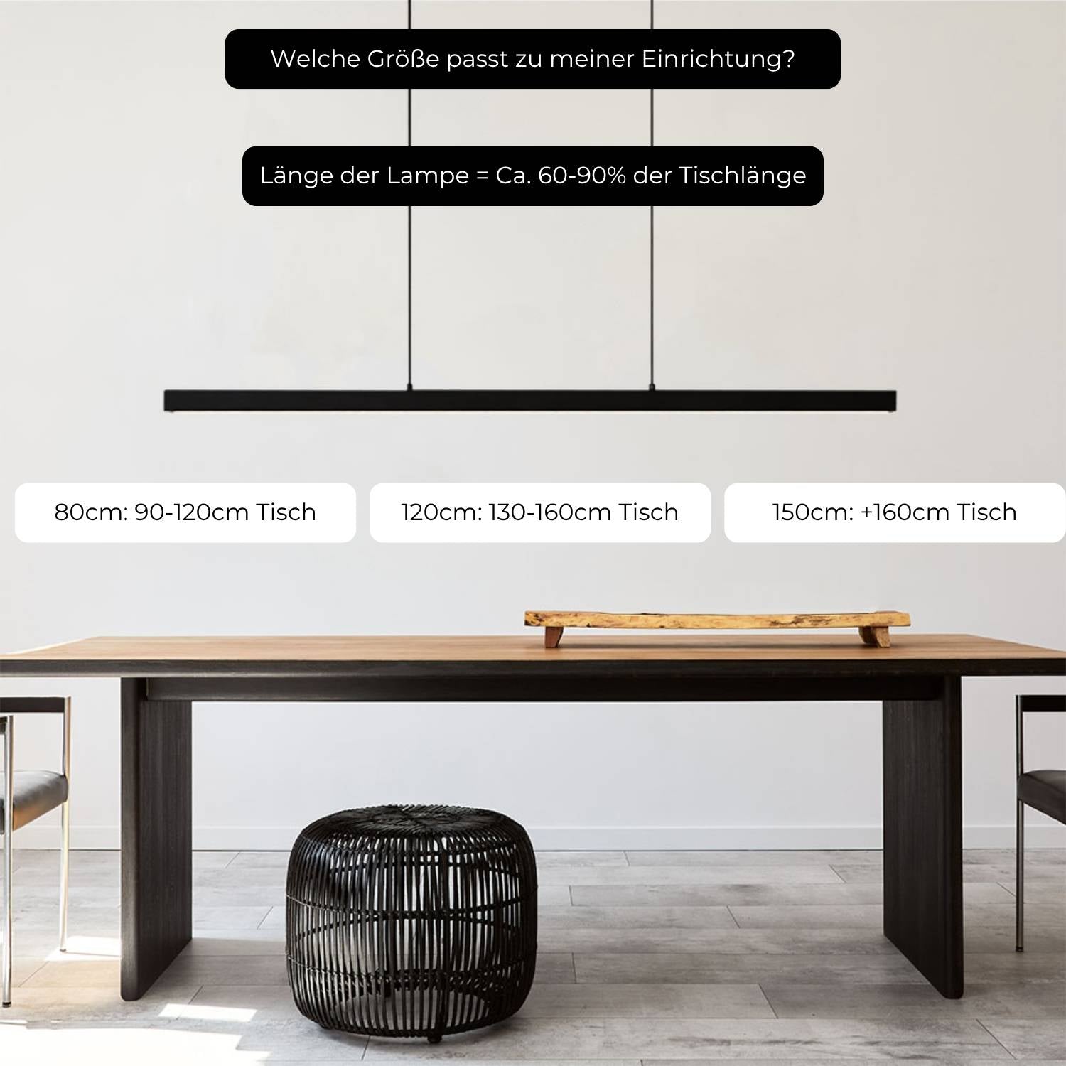 Cleo Pendant Light | DALI-2 DT8 Design, Adjustable Height