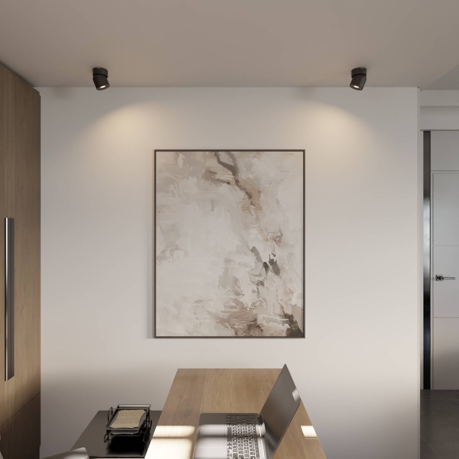 Bela Ceiling Light | 350° Swivelling Head, Warm White 2700K