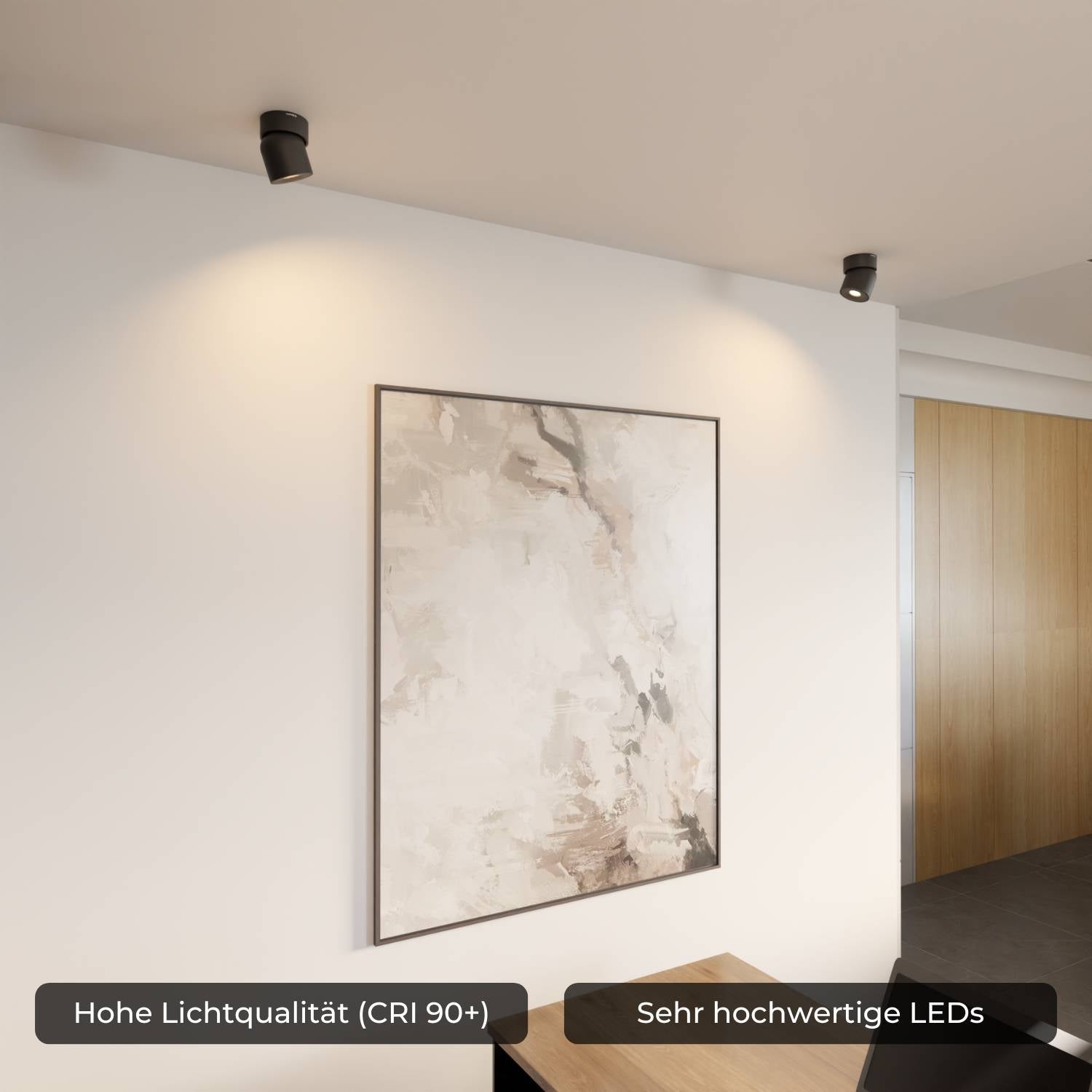 Bela Ceiling Light | 350° Swivelling Head, Warm White 2700K