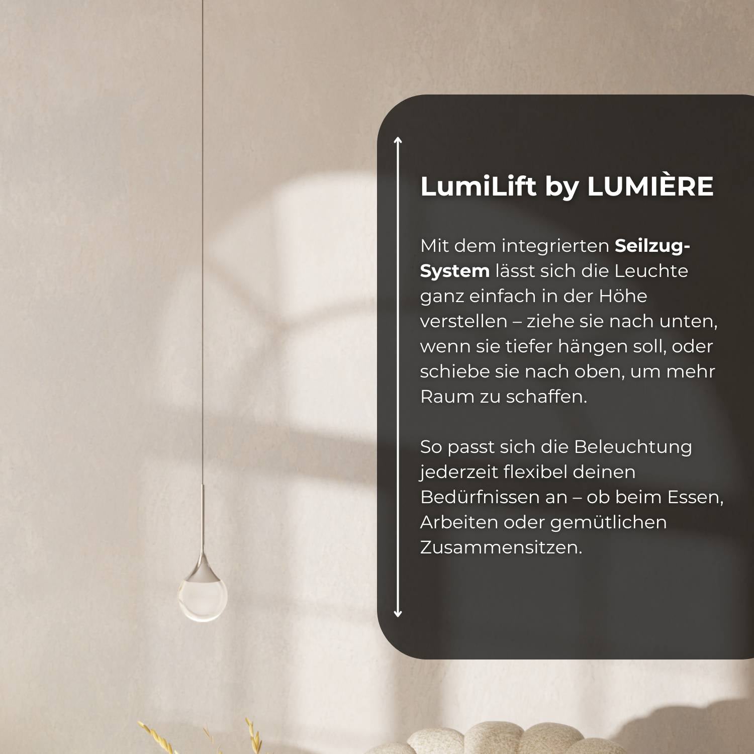 Bela Pendant Light | Chrome-Plated, Solid Glass Sphere