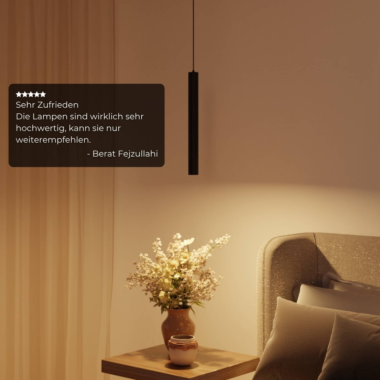 Belo Pendant Light | Modern Design, Adjustable Height