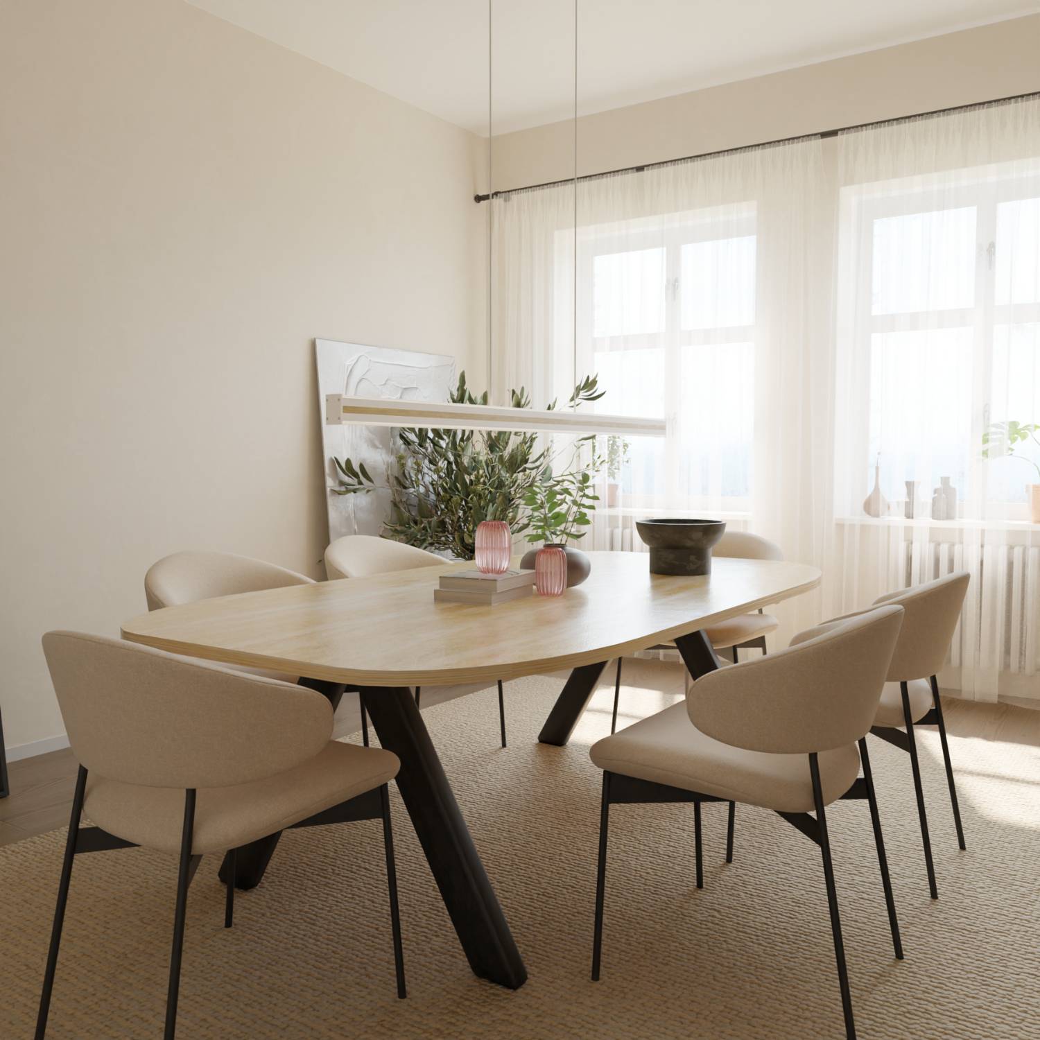 Bela Pendant Light | DALI-2 DT8 Design