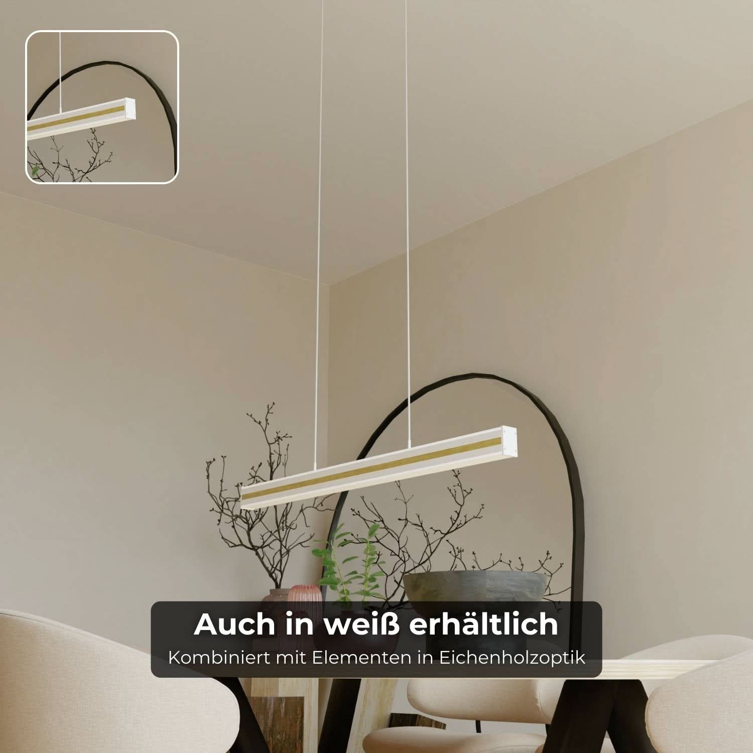 Bela Pendant Light | Modern Design, Adjustable Height
