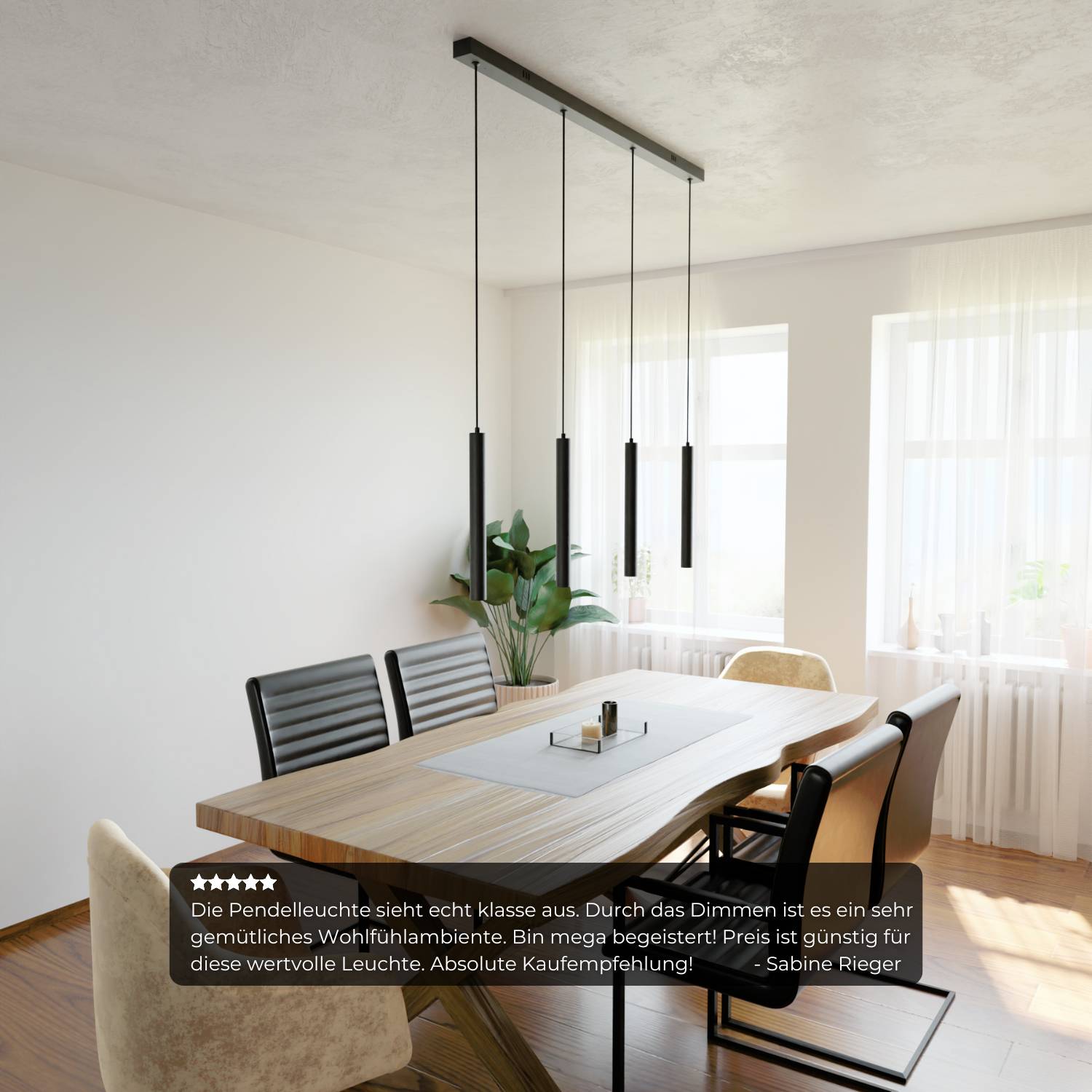 Luna Pendant Light | DALI-2 DT8, Modern Design