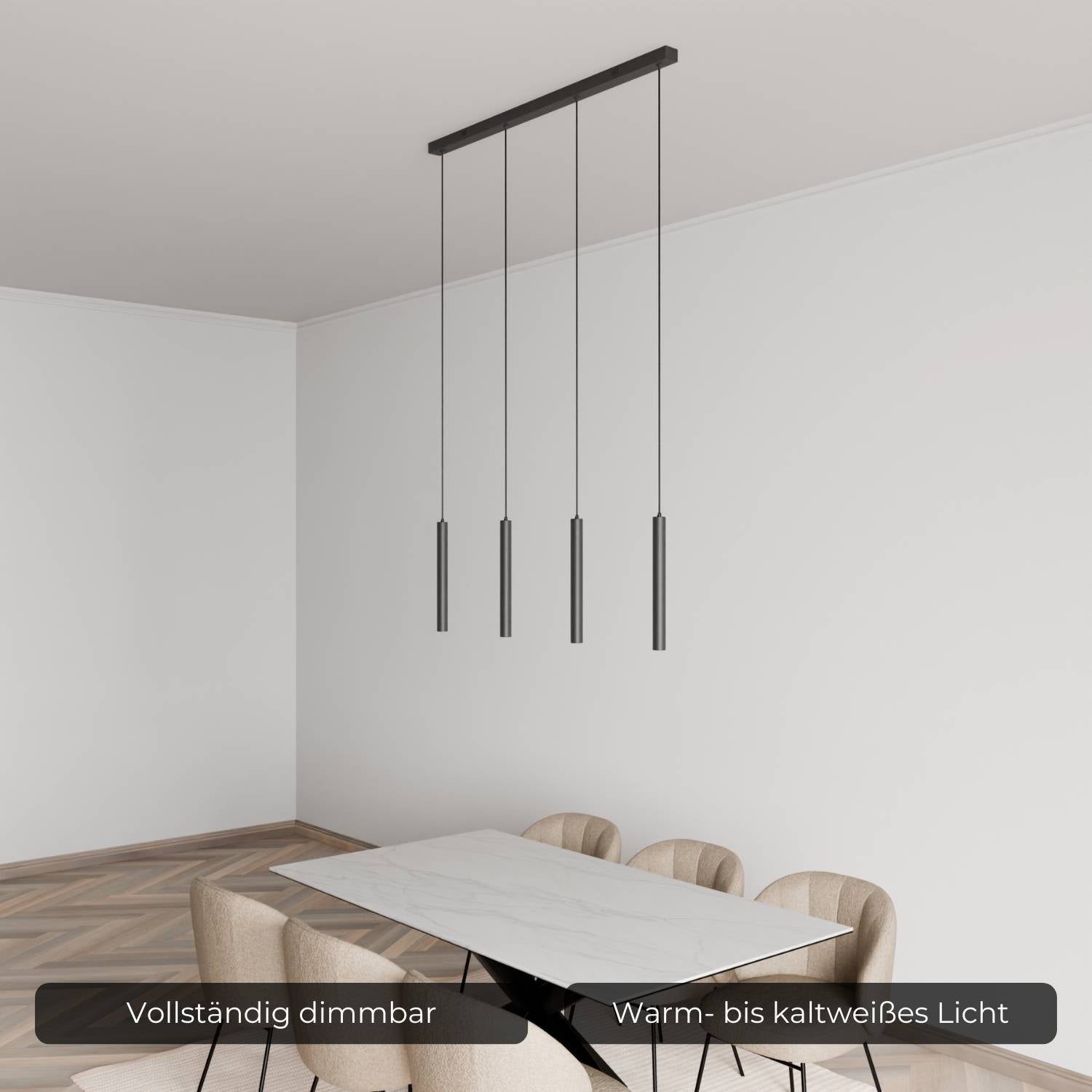 Bela Pendant Light | DALI-2 DT8, Adjustable Brightness