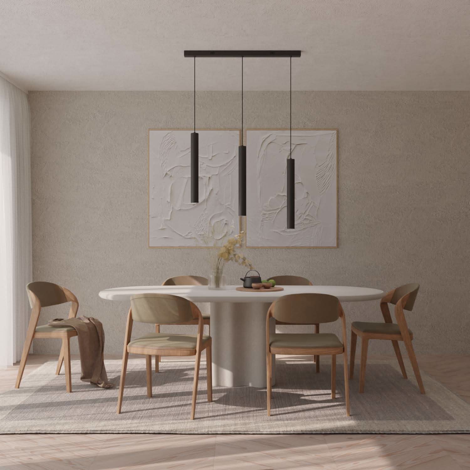 Bela Pendant Light | Modern Design, Adjustable Height