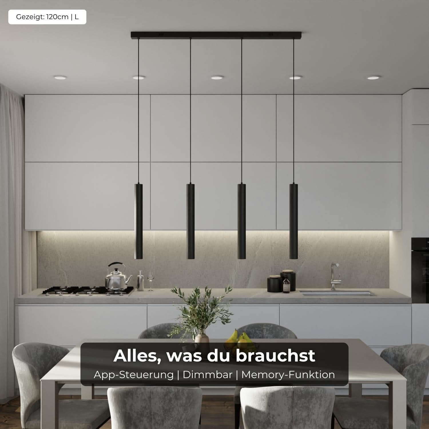 Bela Pendant Light | Modern Design, Adjustable Height