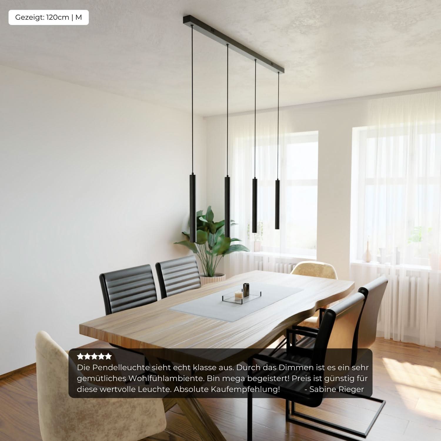 Bela Pendant Light | Modern Design, Adjustable Height