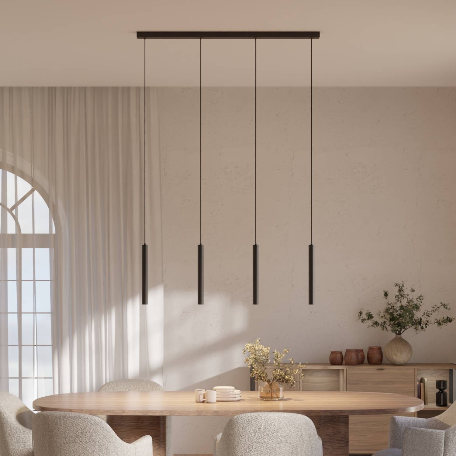Liora Pendant Light | Adjustable Downward-Facing Heads