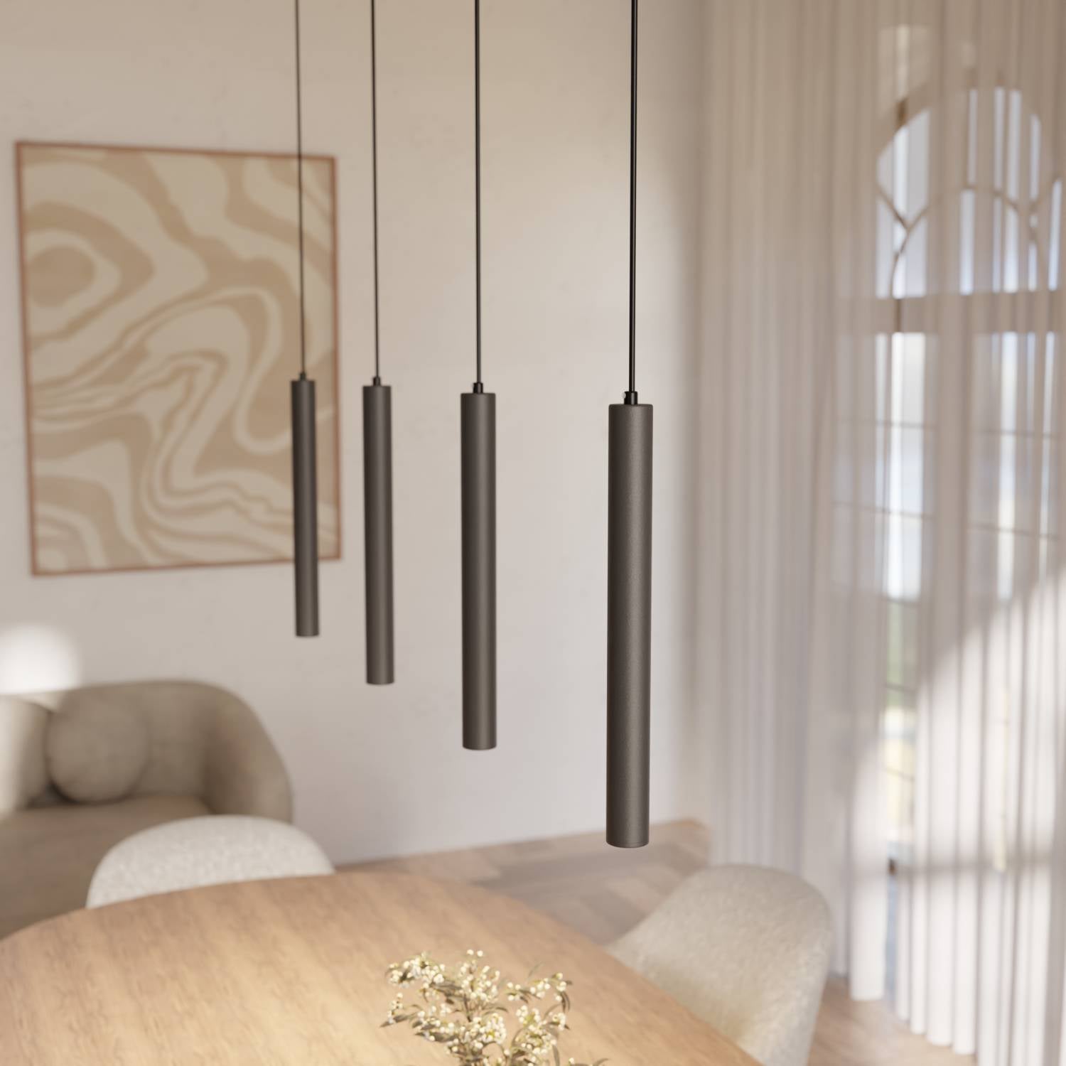 Liora Pendant Light | Adjustable Downward-Facing Heads