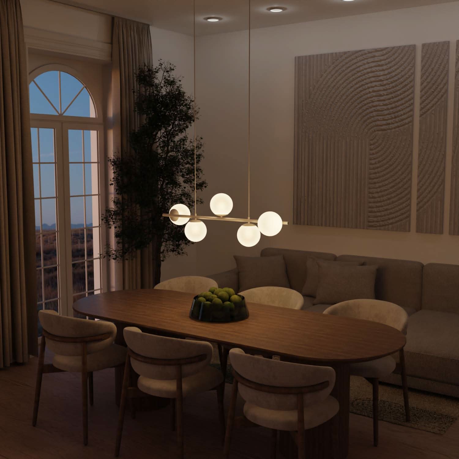 Bela Pendant Light | Modern Design, Adjustable Height