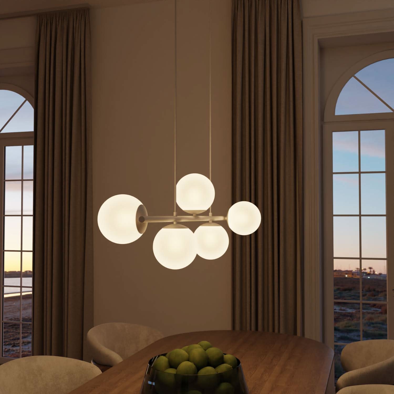 Bela Pendant Light | Modern Design, Adjustable Height