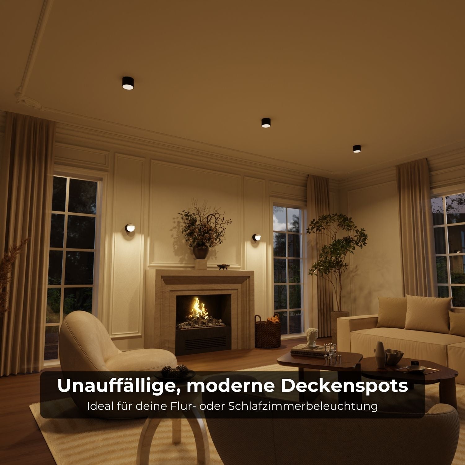 Bela Ceiling Lamp | LED, Adjustable Light 2700K