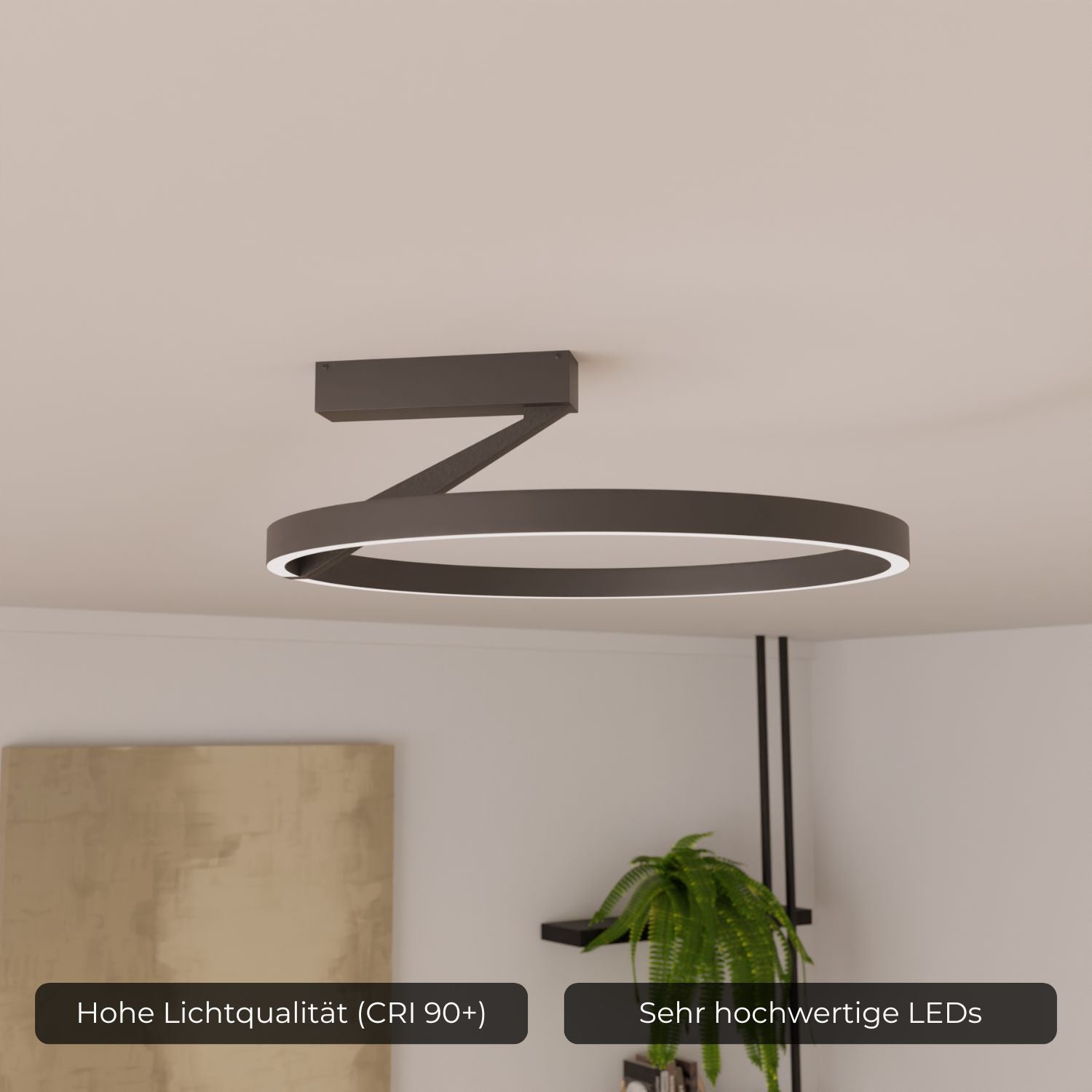 Bela Ceiling Light | Up- & Downlight Design, Warm White 2700K
