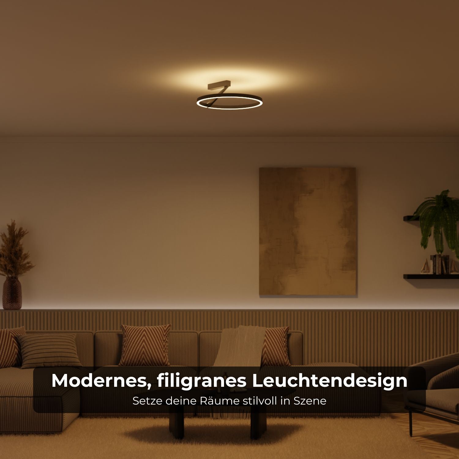 Navi Ceiling Light | Up & Downlight Design, Warm White 2700K