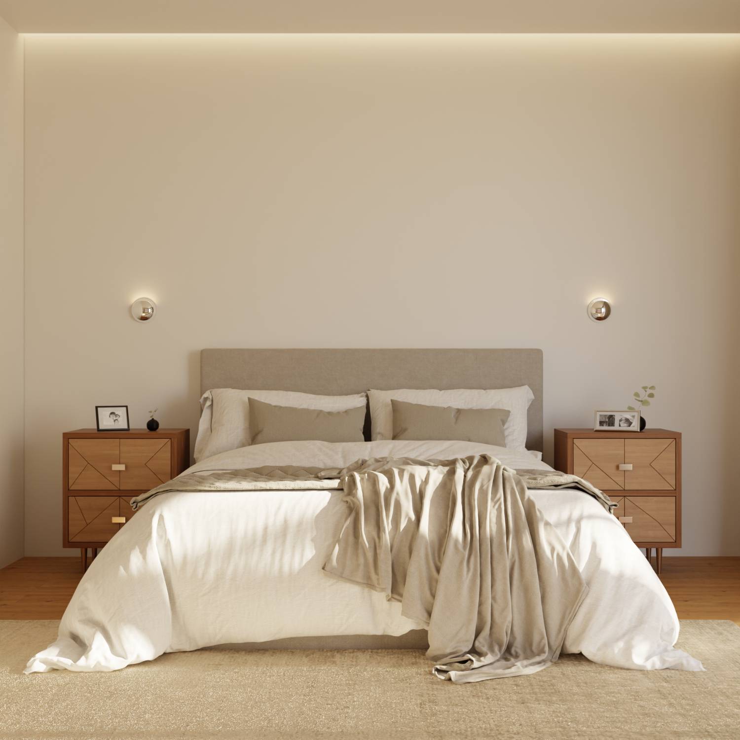 Bela Wall Light | Modern Chrome Finish, IP65 Weatherproof