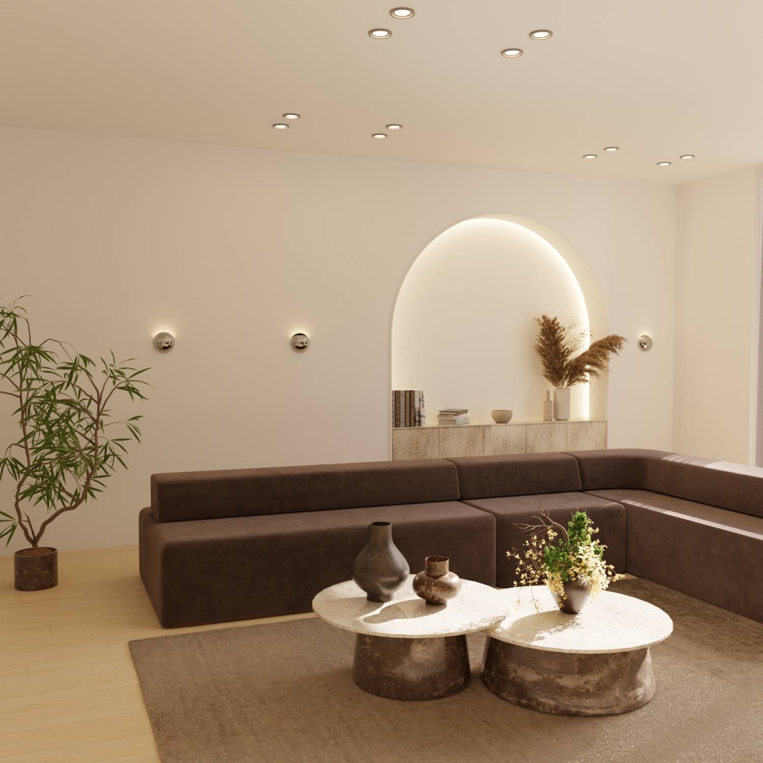 Bela Wall Light | Modern Chrome Finish, IP65 Weatherproof