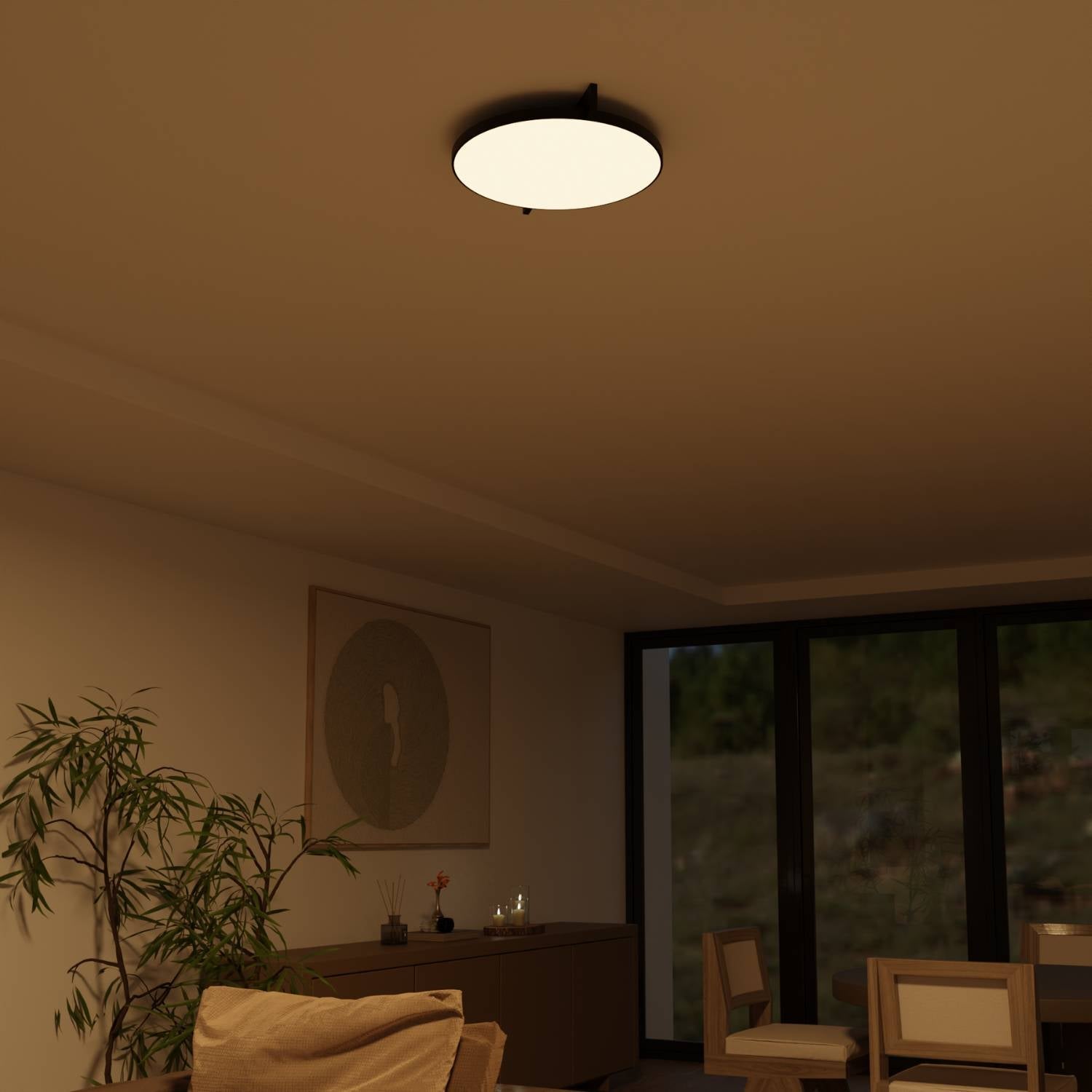 Bela Ceiling Light | Warm White Light (2700K), Calming Atmosphere