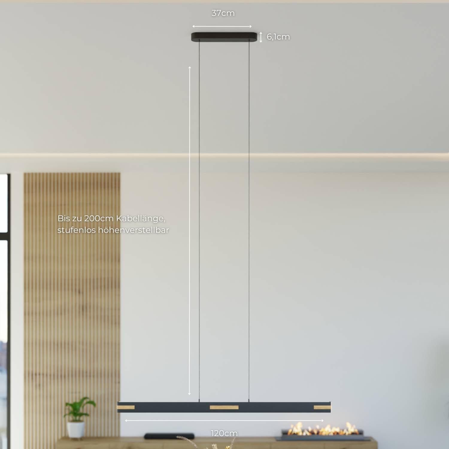 Rivo Pendant Light | Real Wood, Minimalist Design