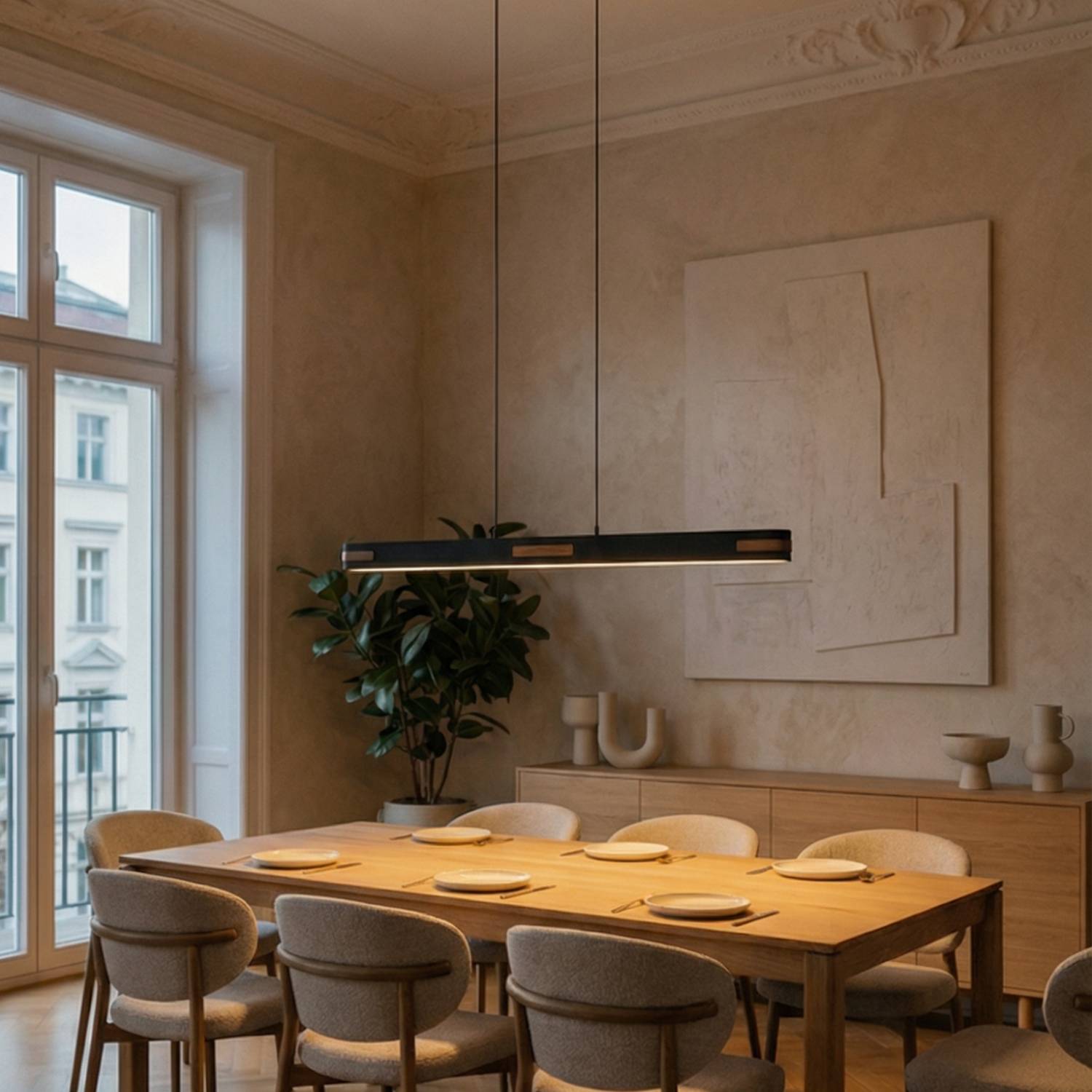 Rivo Pendant Light | Real Wood, Minimalist Design
