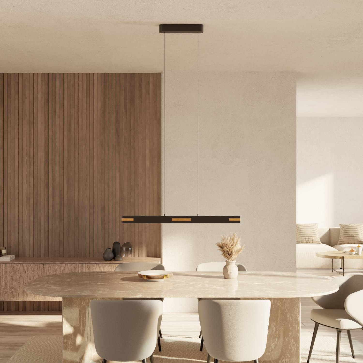 Rivo Pendant Light | Real Wood, Minimalist Design