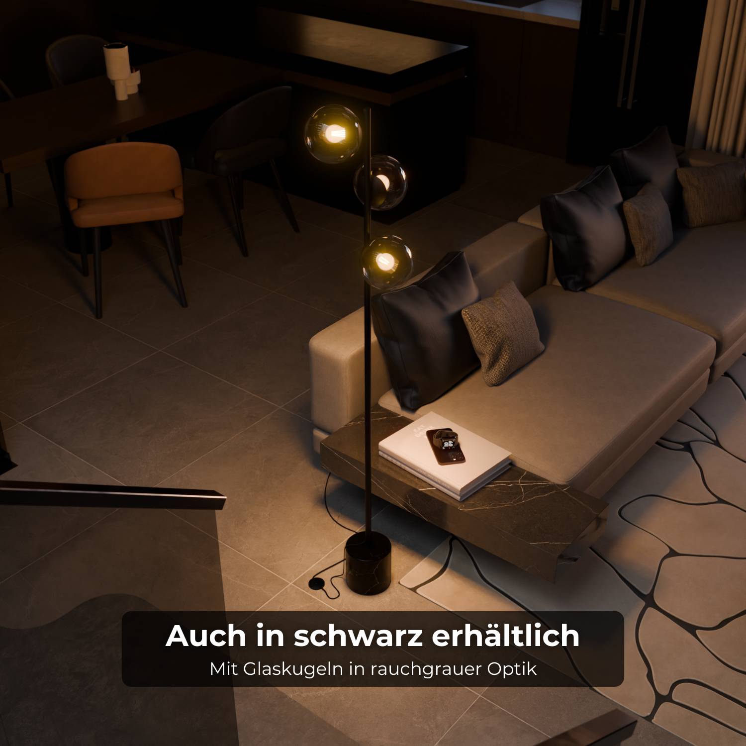 Belo Floor Lamp | Stylish Design, Adjustable Height