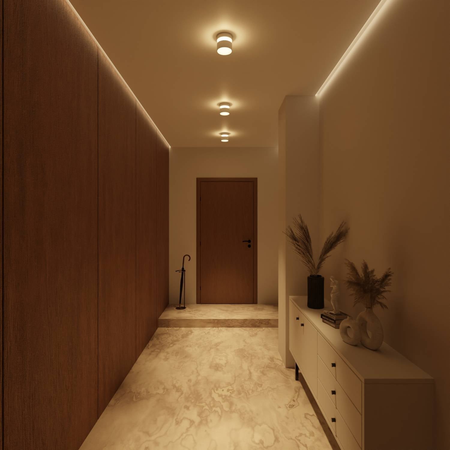 Sava Ceiling Light | Modern Cylindrical Design, Up-Down Illumination