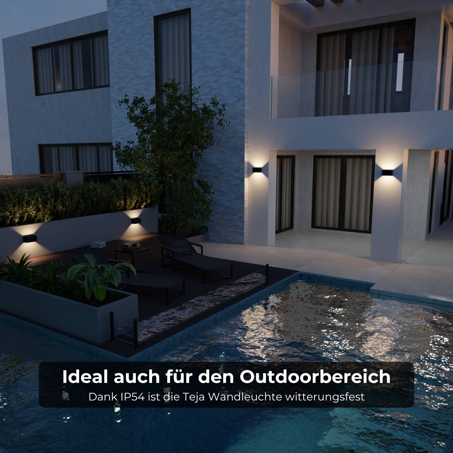 Bela Wall Light | Adjustable Beam, Indoor/Outdoor IP54