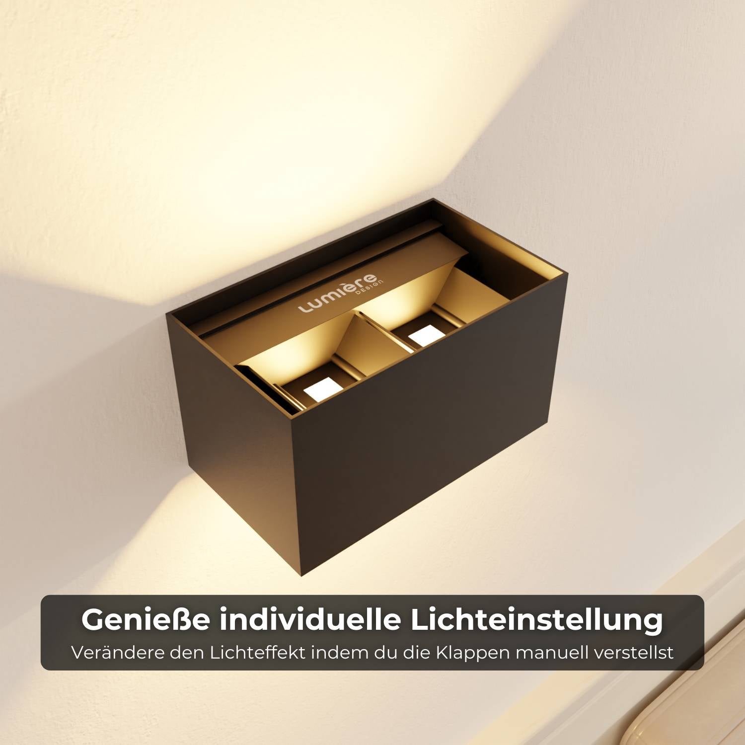 Bela Wall Light | Adjustable Beam, Indoor/Outdoor IP54