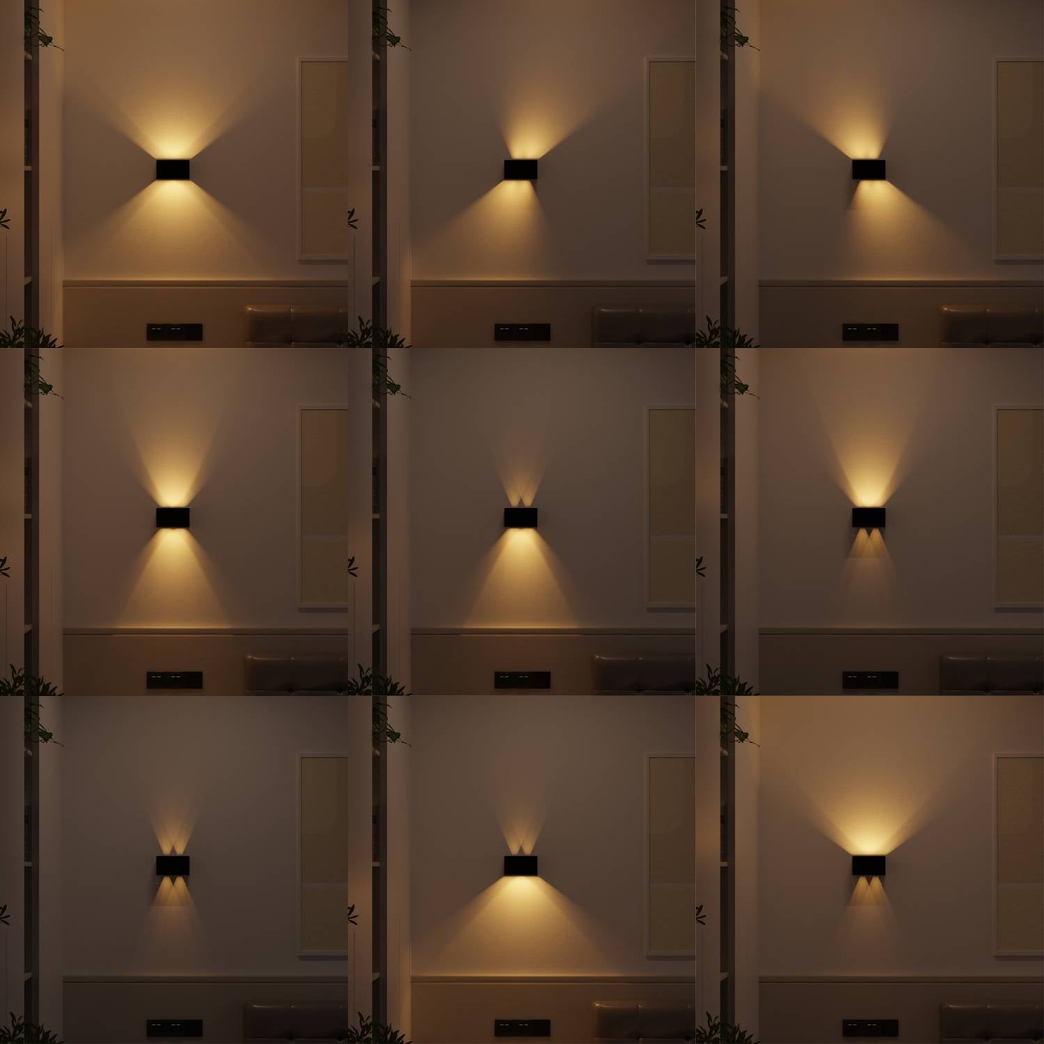 Bela Wall Light | Adjustable Beam, Indoor/Outdoor IP54