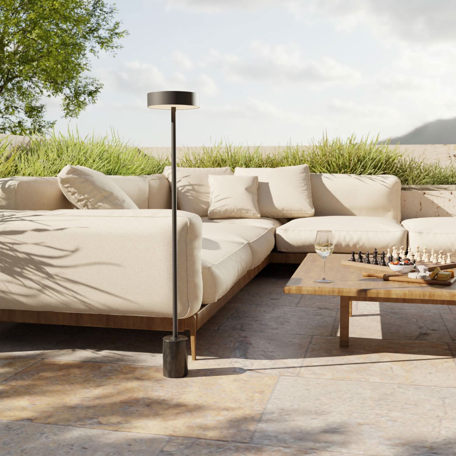 Belo Battery Floor Lamp | Modern Design, Energy Efficient