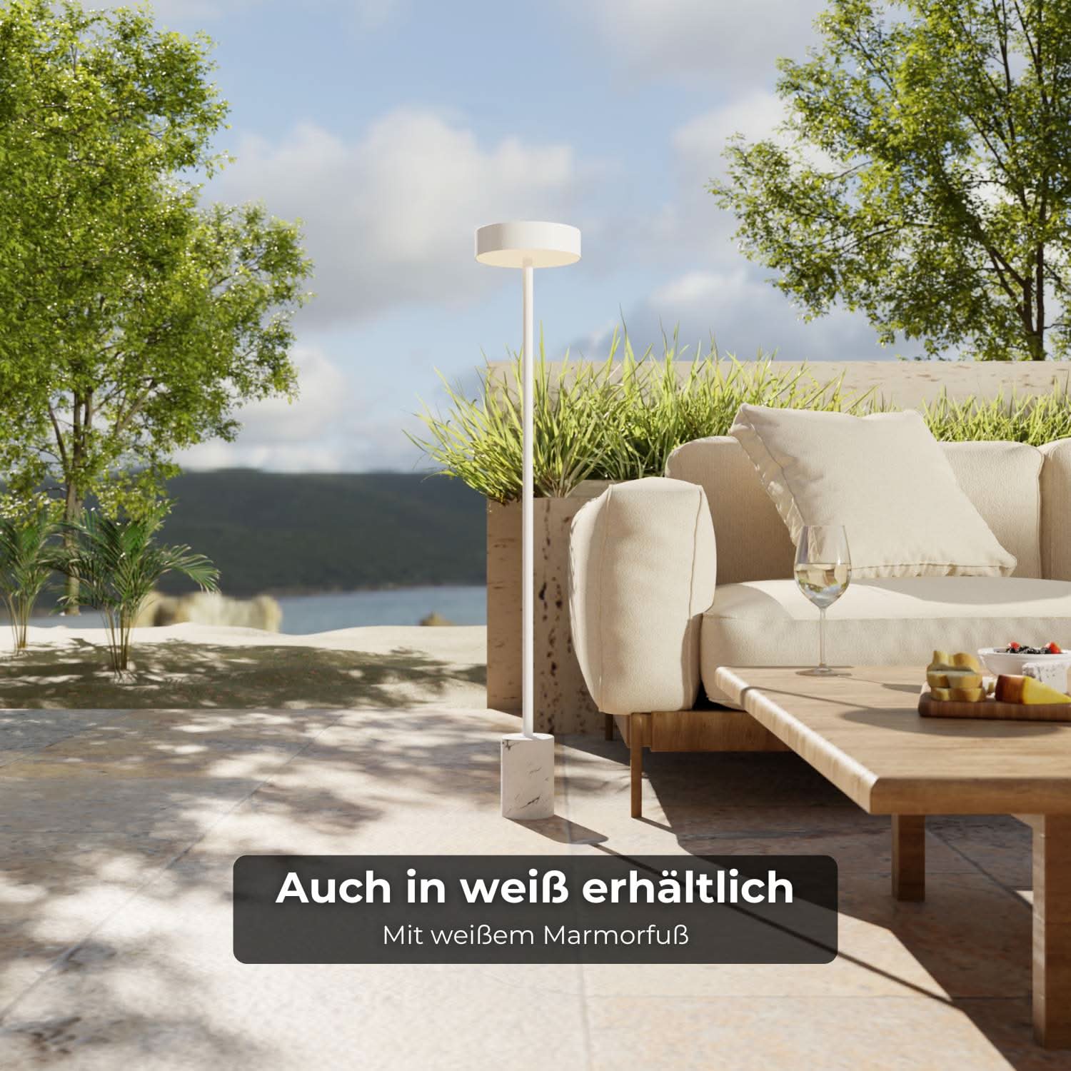 Belo Battery Floor Lamp | Modern Design, Energy Efficient