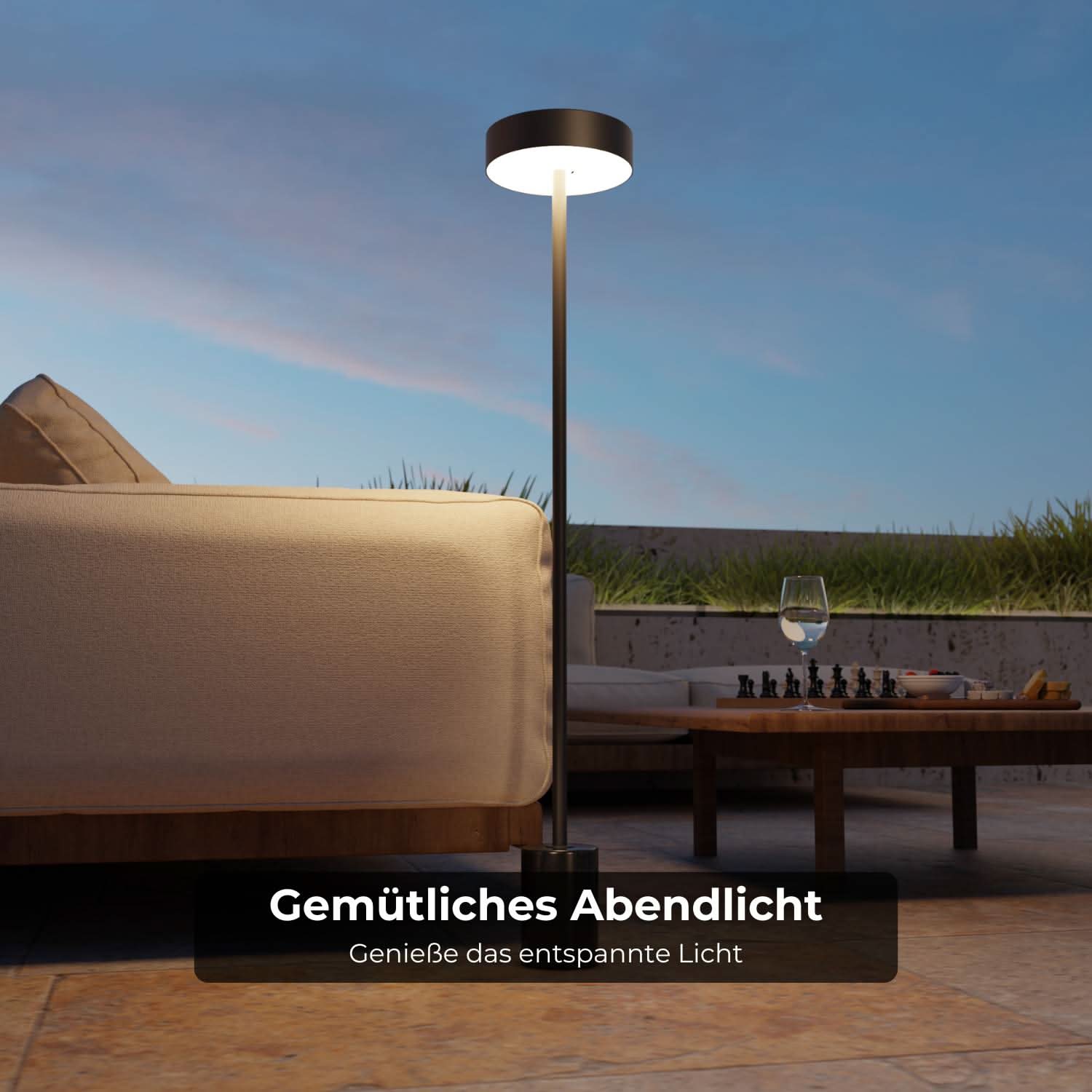 Belo Battery Floor Lamp | Modern Design, Energy Efficient